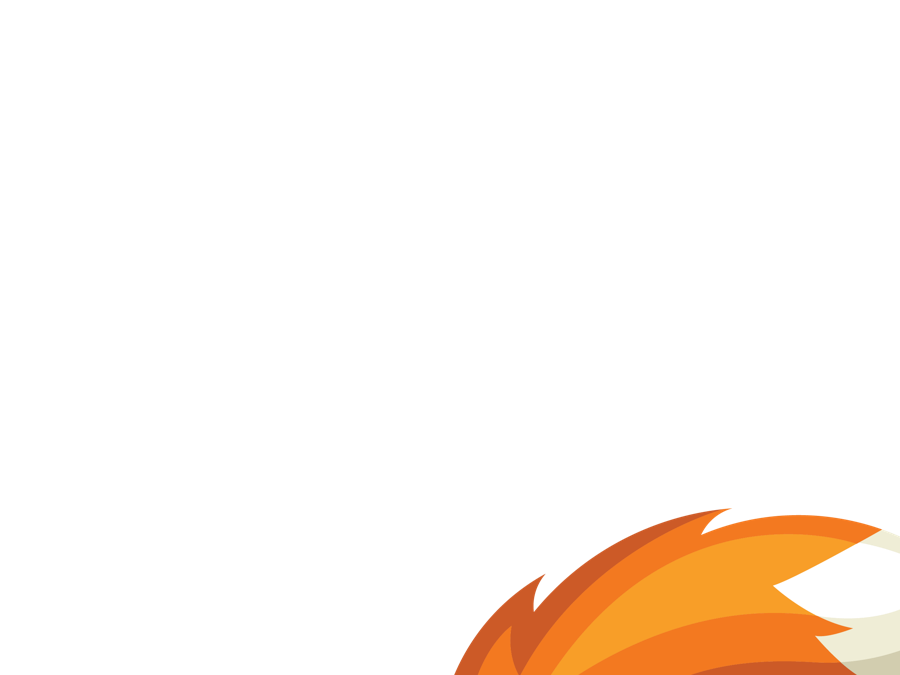Media kit Key visual Fox Strategy, sposób 1: fragment na dolnej krawędzi
